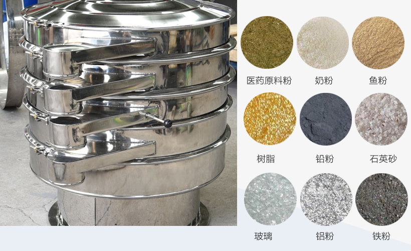 闸门式旋振筛应用行业